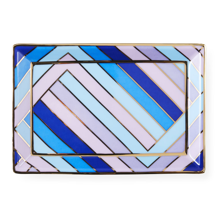 Jonathan Adler Scala Rectangle Tray | Wayfair